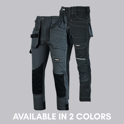 TRIXO™ Ultra-Stretch Premium Work Cargo Trousers