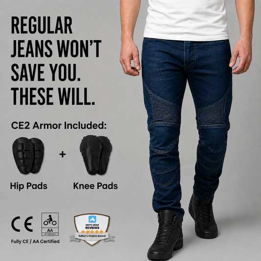 TRIXO CE AA Armored Motorcycle Riding Jeans