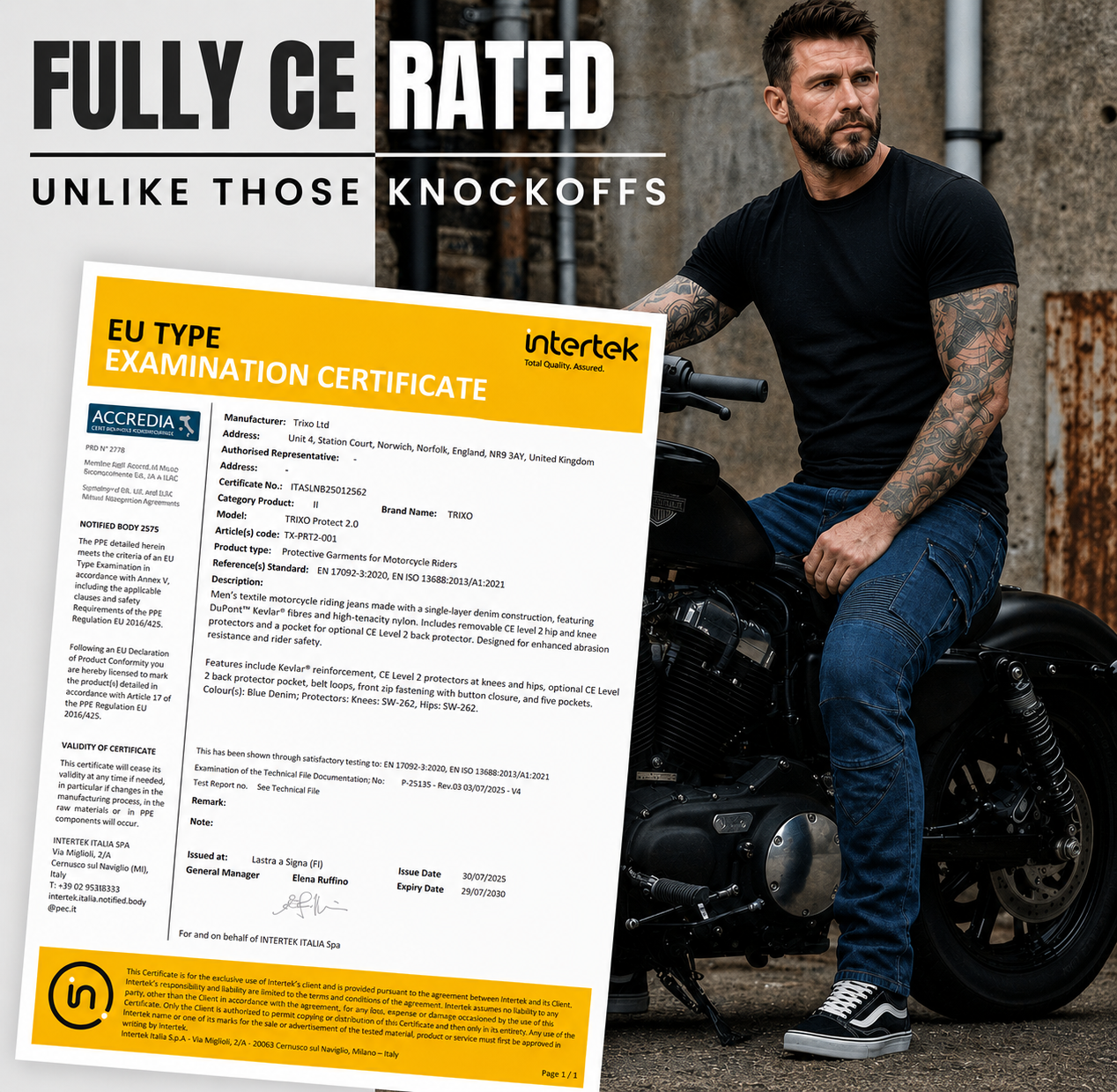 TRIXO™ Ultra-Comfort Reinforced Riding Jeans (US)