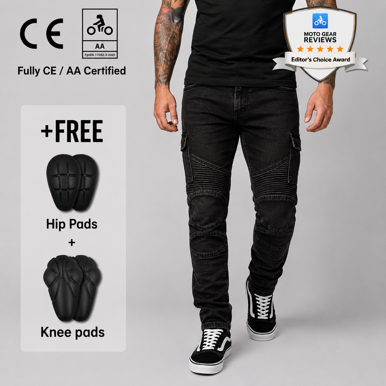 TRIXO™ Ultra-Comfort Reinforced Riding Jeans (US)
