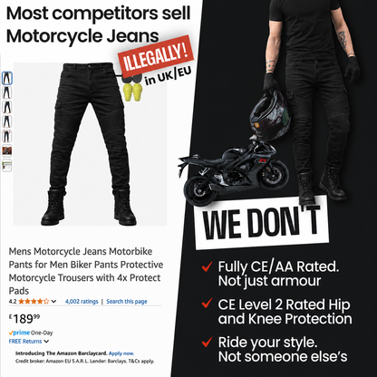 TRIXO™ Ultra-Comfort Reinforced Riding Jeans (US)