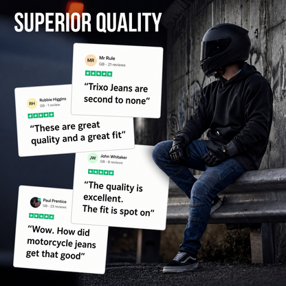 TRIXO™ Ultra-Stretch Pro Reinforced Riding Jeans