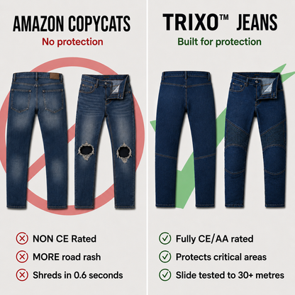 TRIXO CE AA Armored Motorcycle Riding Jeans