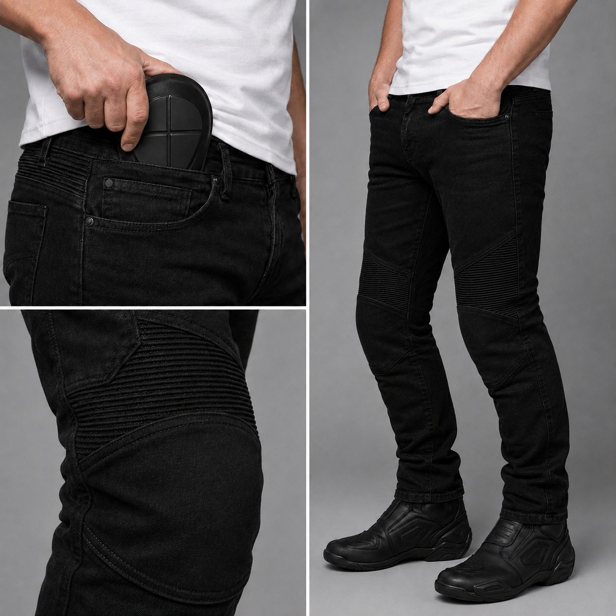 TRIXO CE AA Armored Motorcycle Riding Jeans