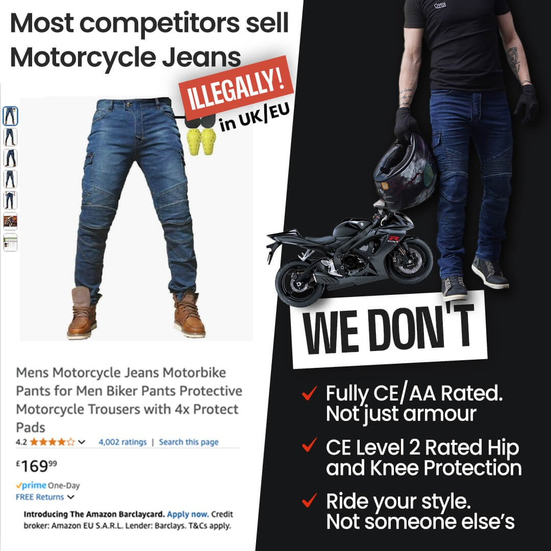 TRIXO™ Ultra-Stretch Pro Reinforced Riding Jeans