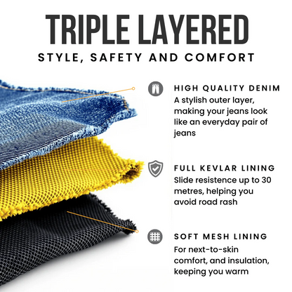 TRIXO™ Ultra-Stretch Pro Reinforced Riding Jeans